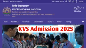 KVS Admission 2025